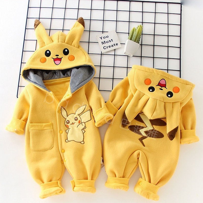 Baby Products Useful - Cartoon Pocket Monsters Baby Pyjamsa Newborn
