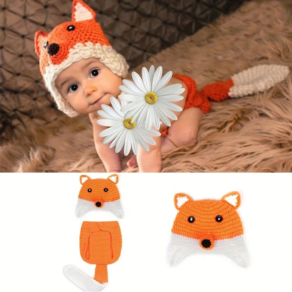 Baby Products Useful - Animal Style Newborn Baby Crochet Knitted