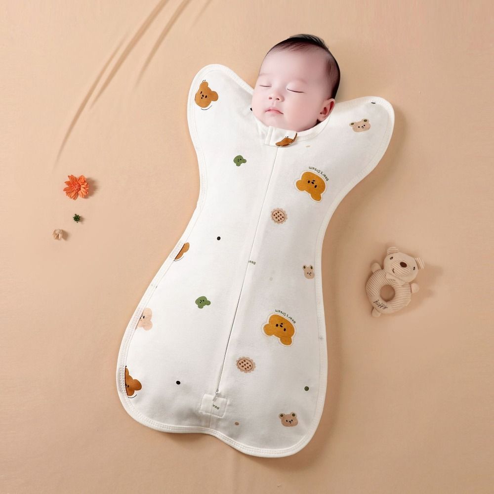 Baby Sleep Sack - Cotton Baby Swaddle Blanket Zipper Closure