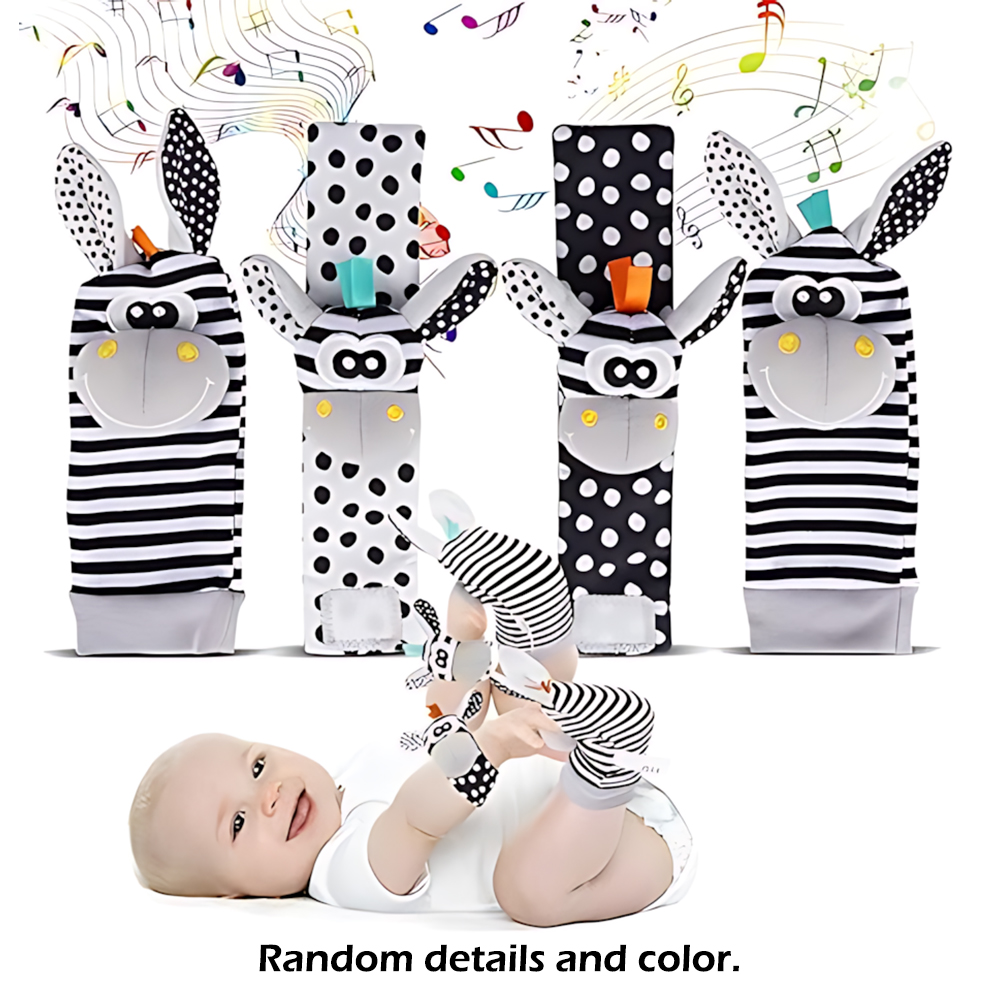 4pcs/Set Baby Infant Wrist Rat - Baby Products Game review and price
