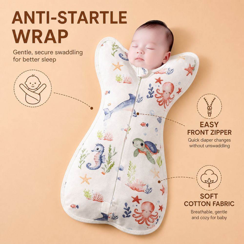 Cotton Baby Swaddle Blanket An - Baby Sleep Sack review and price