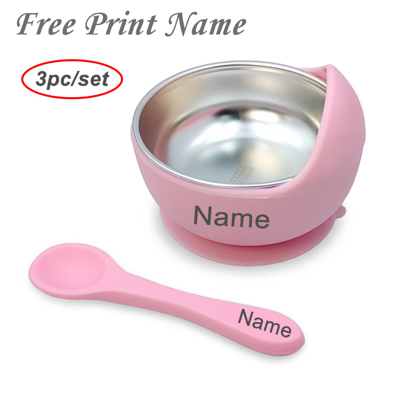 3Pcs Set Baby Feeding Bowl Wit - Baby Products Useful review and price