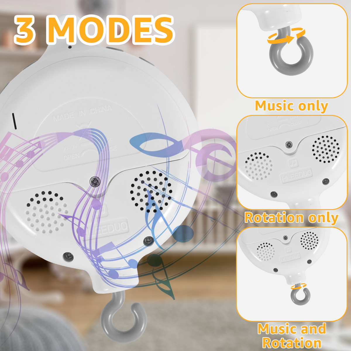 Baby Rotating Music Box ABS Ba - Baby Products Game review and price