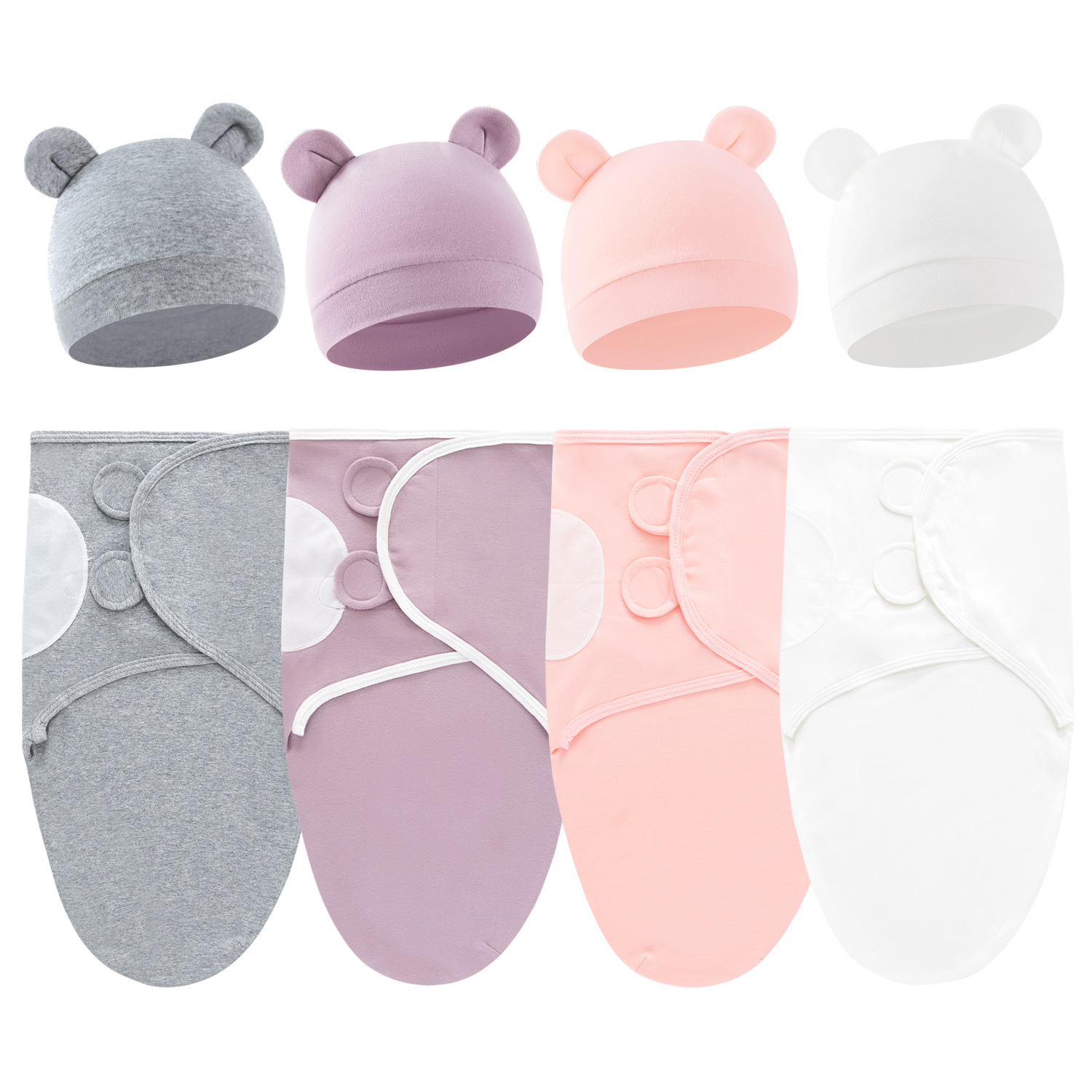 Cute Bear Cotton Newborn Swadd - Baby Sleep Sack review and price