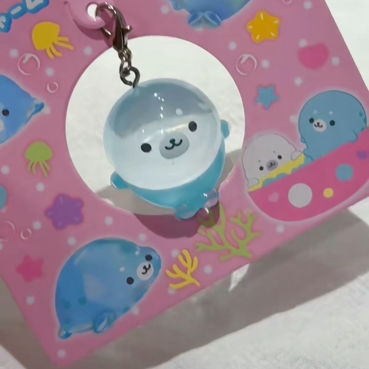 Kawaii Seal Animal Keychain Cu - Baby Products Keeping Bag review and price