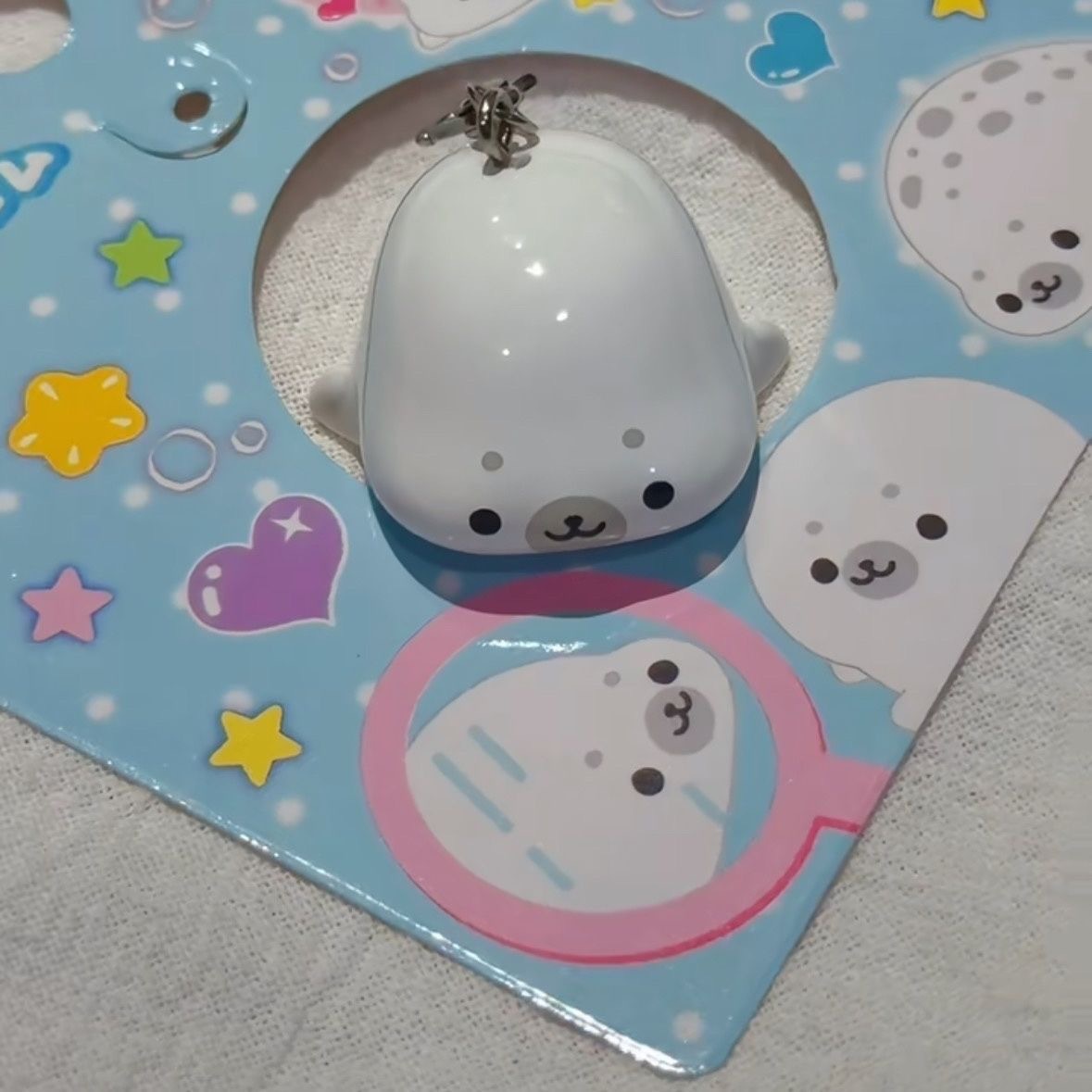Kawaii Seal Animal Keychain Cu - Baby Products Keeping Bag review and price